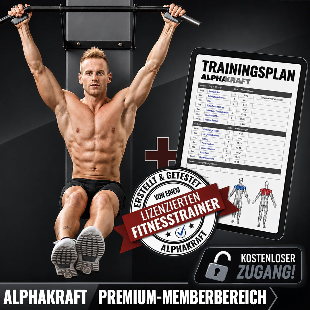ALPHAKRAFT® Griffpolster Kraftsport [1 Paar] | Griffpads Krafttraining &amp; Grip Pads Gym | rutschfeste