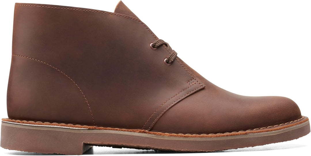 Clarks Herren Bushacre 3Chukka-Stiefel 40.5 EU Weit Dunkelbraun, 40.5 EU Weit Dunkelbraun