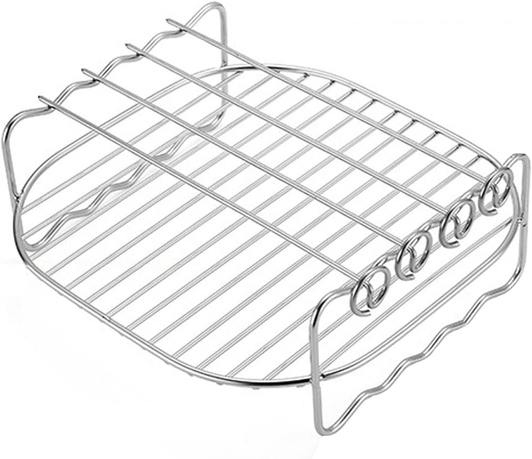 Grillrost Für Heissluftfritteuse, Heissluftfritteuse Grillrost, Luftfritteusen-Gestell 6, 7, 8 Zoll,