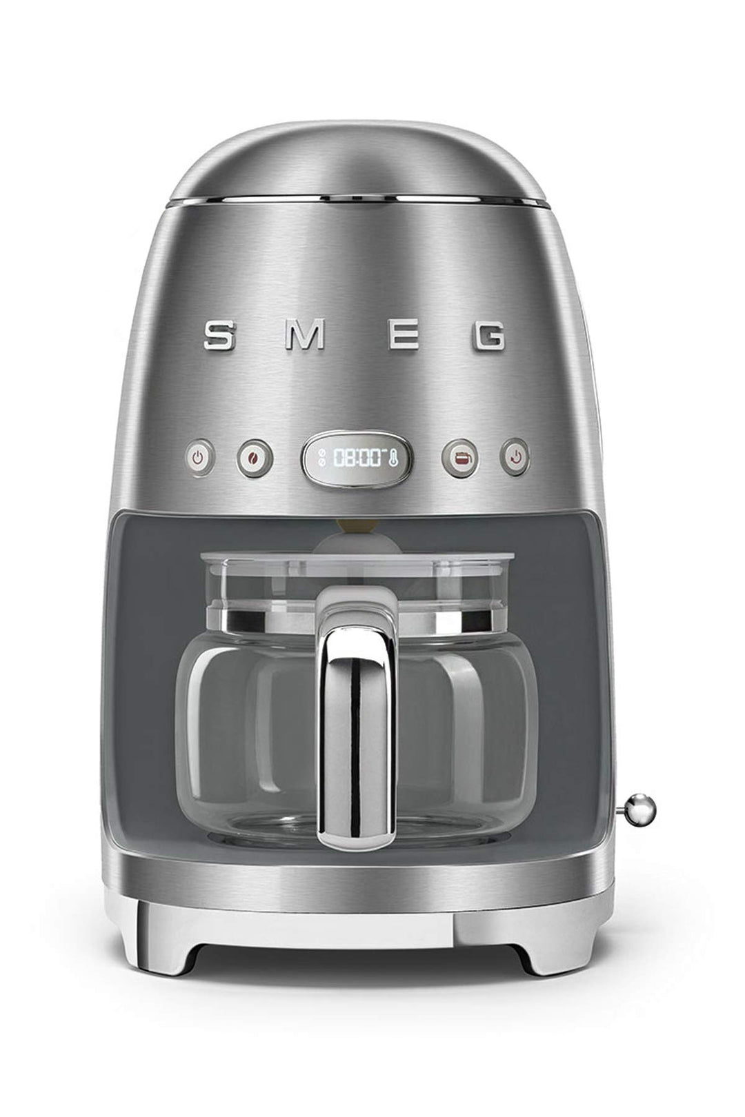 Smeg - Máq. Café Filtro DCF02SSEU, Gebürsteter Edelstahl, Gebürsteter Edelstahl