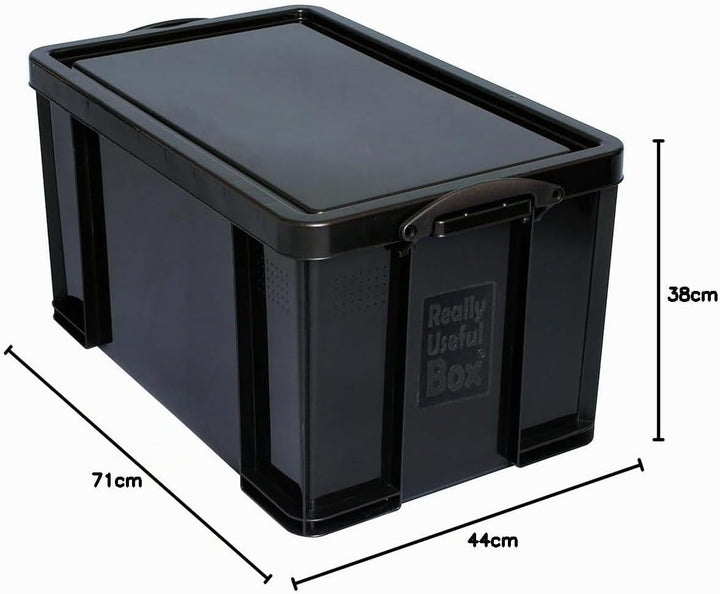 REALLY USEFUL BOX 84 Liter - 710 x 440 x 380mm - schwarz