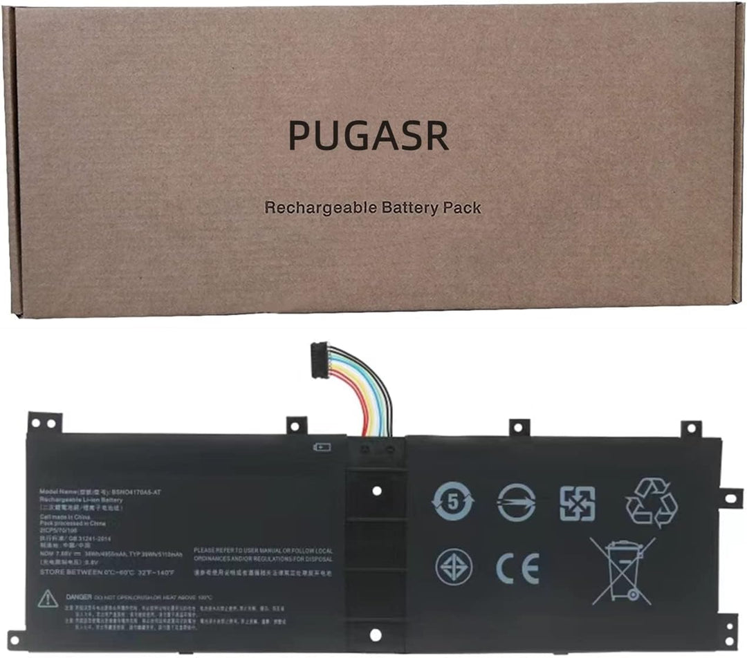 PUGASR BSNO4170A5-AT Laptop Akku Kompatibel mit Lenovo Miix 510 510-12ISK 510-12IKB 520 520-12IKB Se
