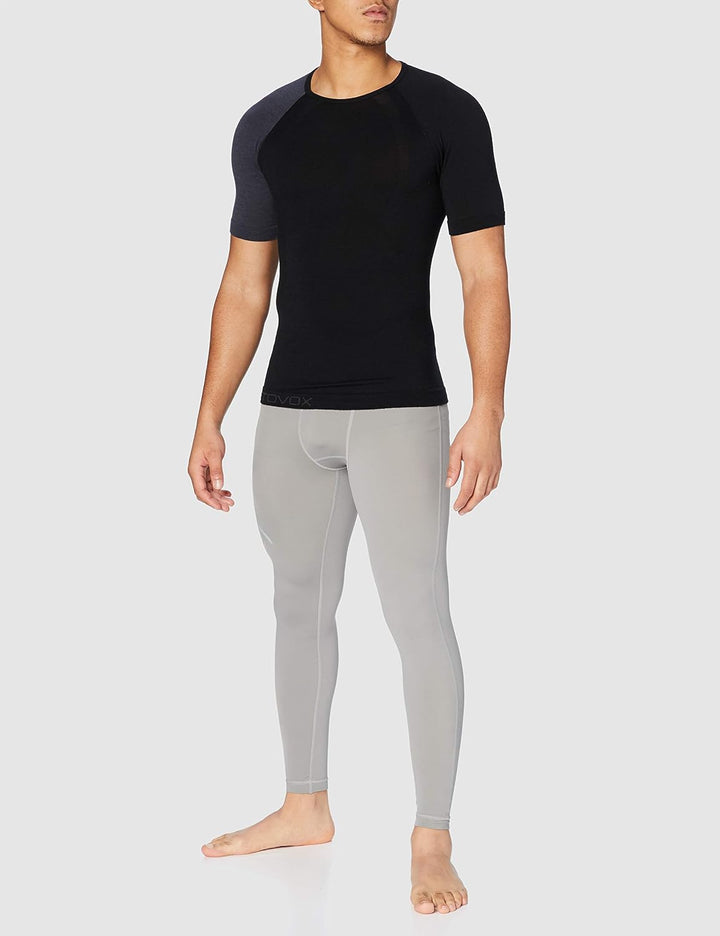ORTOVOX Herren 120 Comp Light Short Sleeve M T-Shirt, Schwarzer Rabe, S