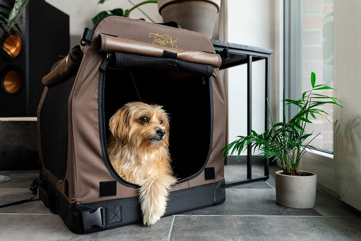 TrendPet TPX60-Pro - Leichte, Faltbare Hundebox mit Aluminium Rahmen L 60 x B 45 x H 50 cm, L 60 x B
