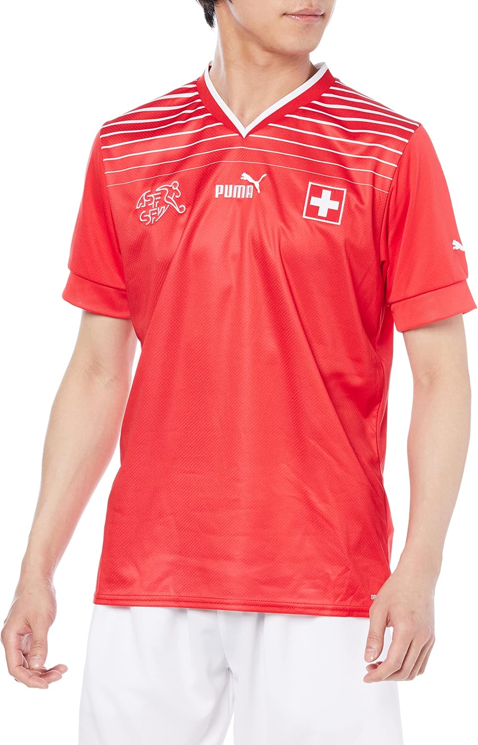 Schweiz, Trikot Herren, Saison 2022/23 Offizielle Heimtrikot XS Puma Red-puma White, XS Puma Red-pum