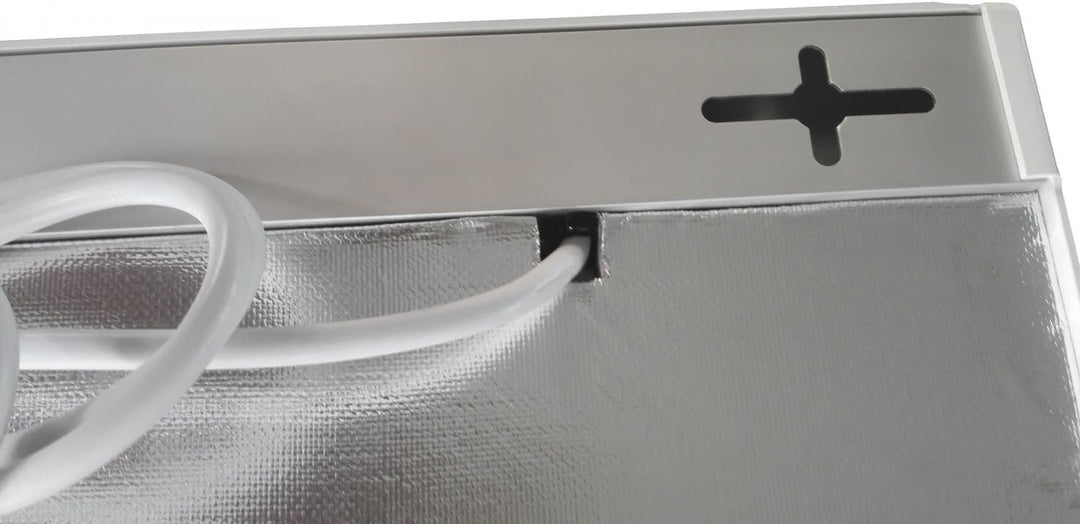 VIESTA® H700 Infrarotheizung Heizpaneel 700W 60x120cm Carbon Crystal rahmenlos Wand/Decke IP20 TÜV/G