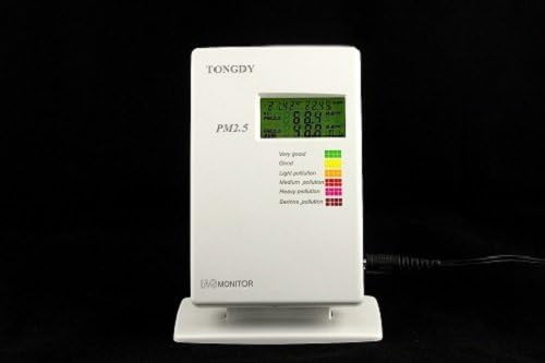 Luftqualitätsmonitor Alarm Feinstaubmessgerät Partikel Laser Feinstaubbelastung (PM2.5) Temperatur F