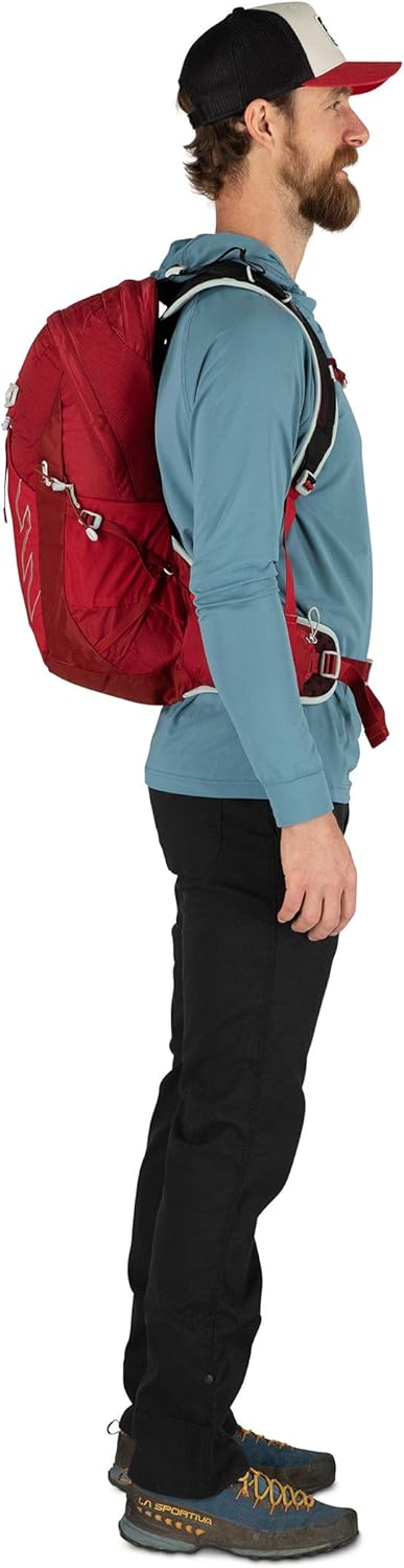 Osprey Talon 22 Wanderrucksack für Männer S-M Cosmic Red Single, S-M Cosmic Red Single