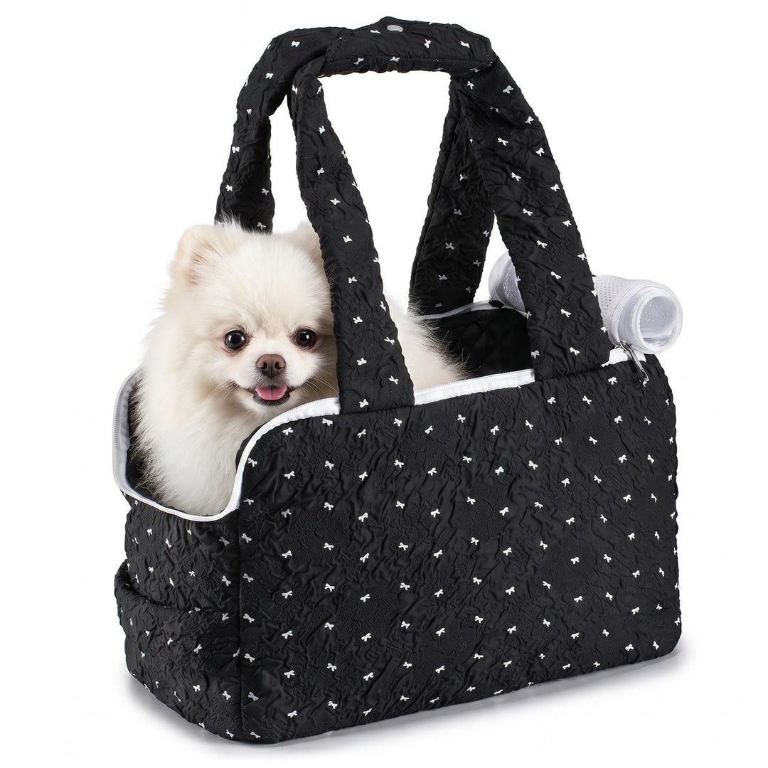 Hundetasche Flugzeug 40x30x23cm Faltbare Hundetragetasche bis 5kg | Wasserdicht Puffy Hunde Katzen T