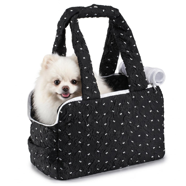 Hundetasche Flugzeug 40x30x23cm Faltbare Hundetragetasche bis 5kg | Wasserdicht Puffy Hunde Katzen T