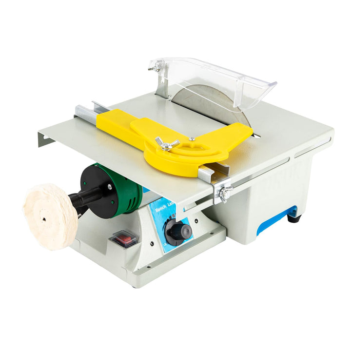 Poliermaschine,750w Edelstein Schmuck Polierend Bench Drehbank Tischsäge Schneiden Maschine 5 In 1 T
