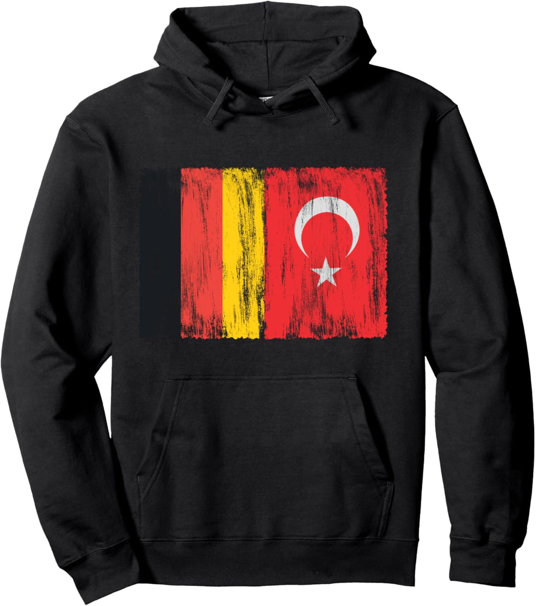 Deutschland und Türkei Türkische Turkey Fahne Flaggen Pullover Hoodie