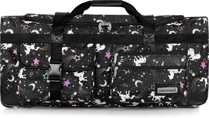 normani Stabile Reisetasche Trolley Big Size XL 80-150 Liter mit 2 Rollen –Robust und wasserabweisen