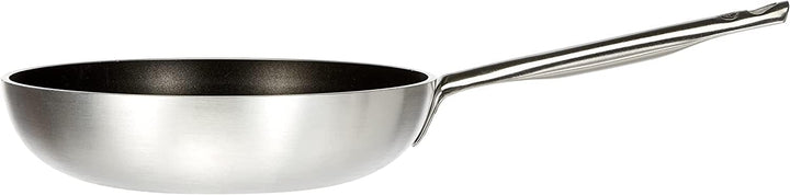 Pentole Agnelli ALSA2111BS20 Senkbare Hochsprungpfanne, Aluminium, Silber, 20 cm, 20 cm