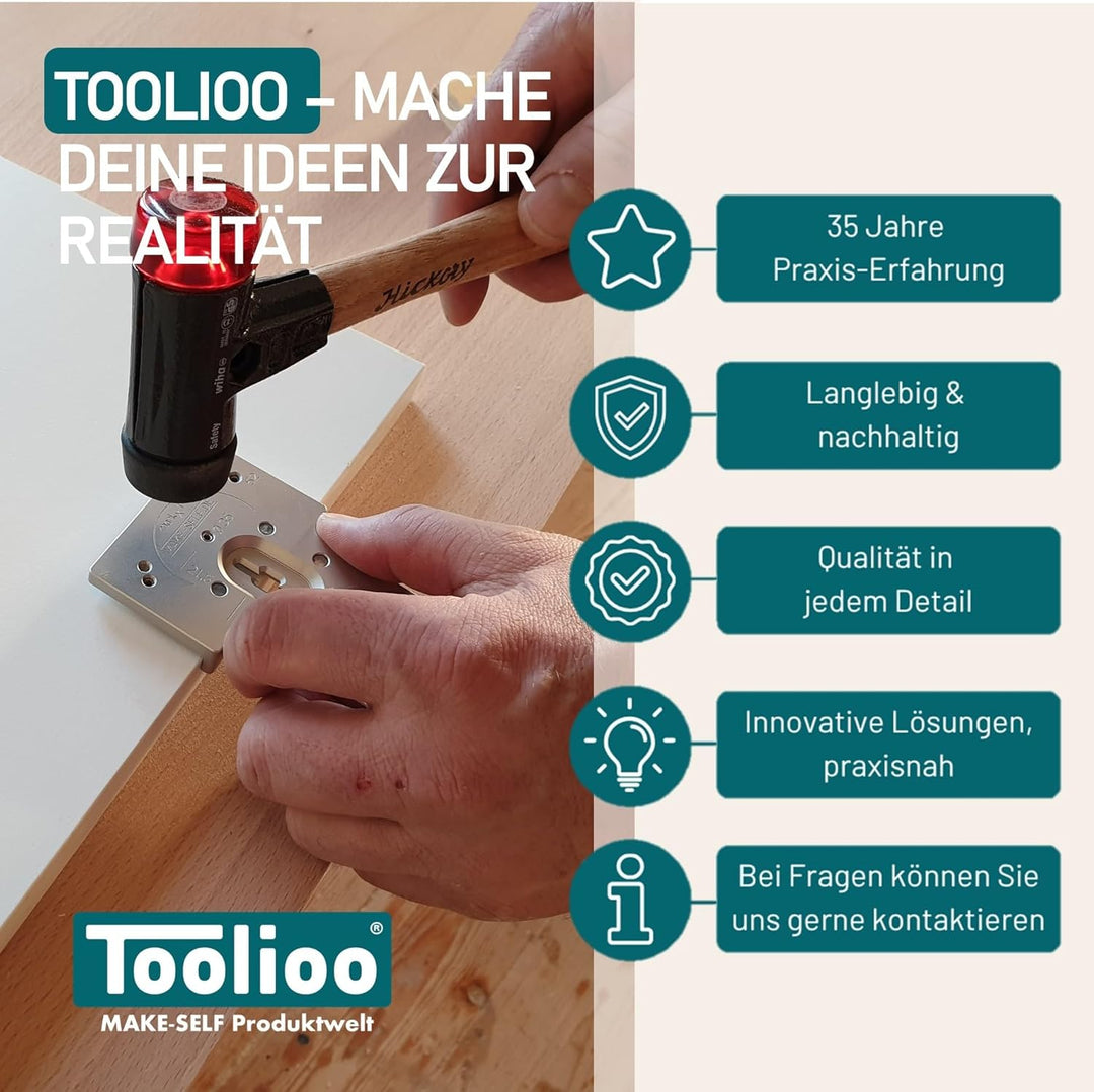 Bohr-Markierer für Topfbänder, Körnerlehre