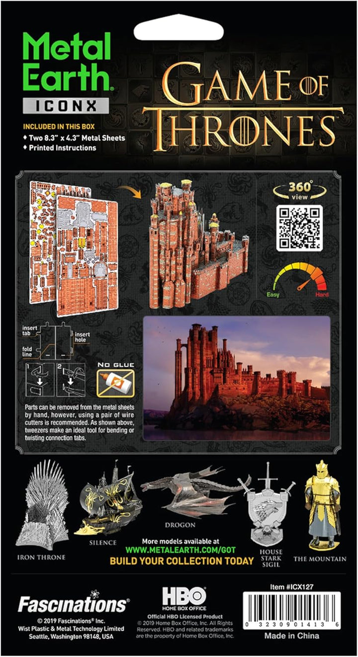Professor PUZZLE Game of Thrones Metallerde, Red Keep