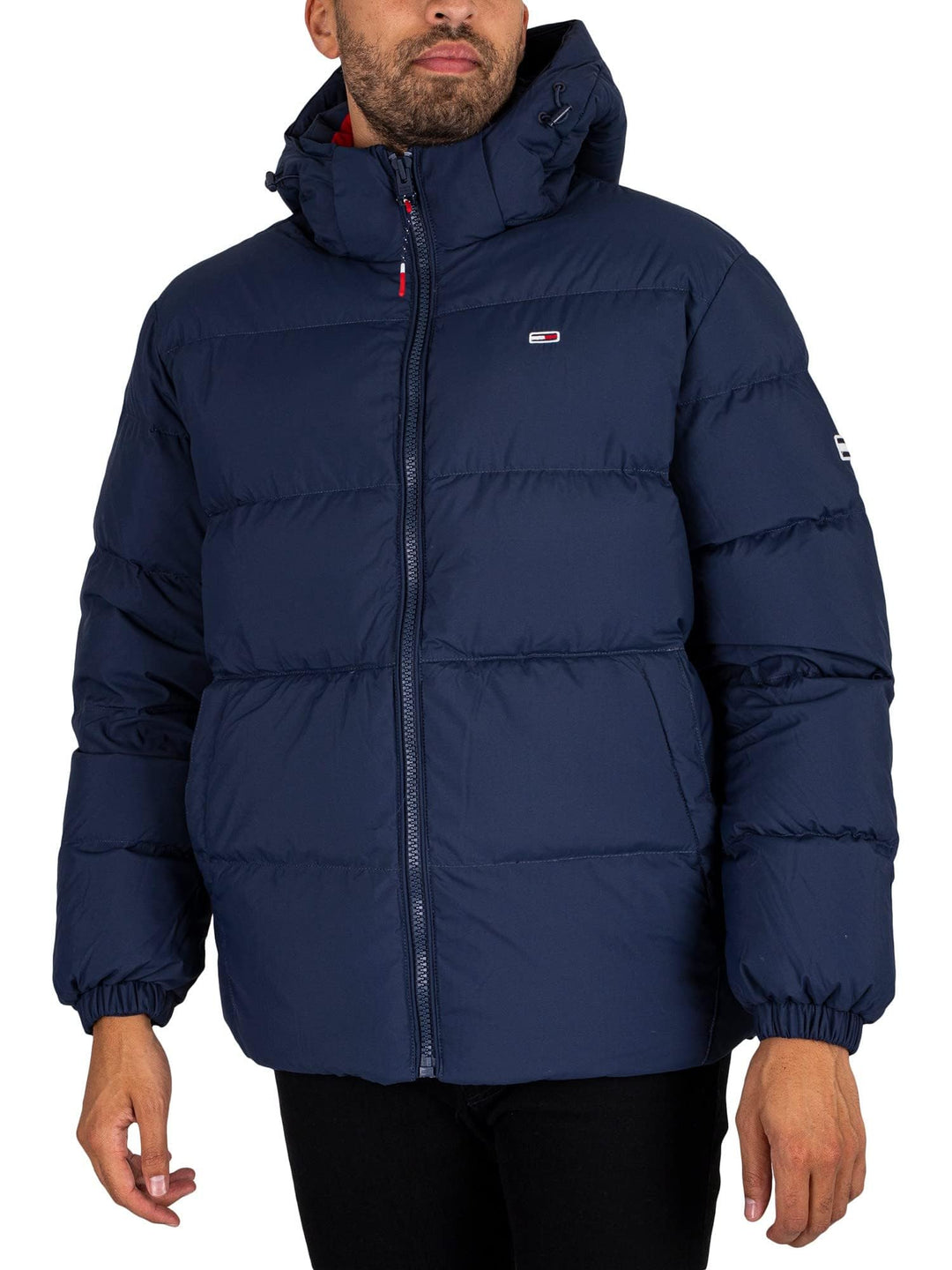 Tommy Jeans Herren Daunenjacken XXL Blau, XXL Blau