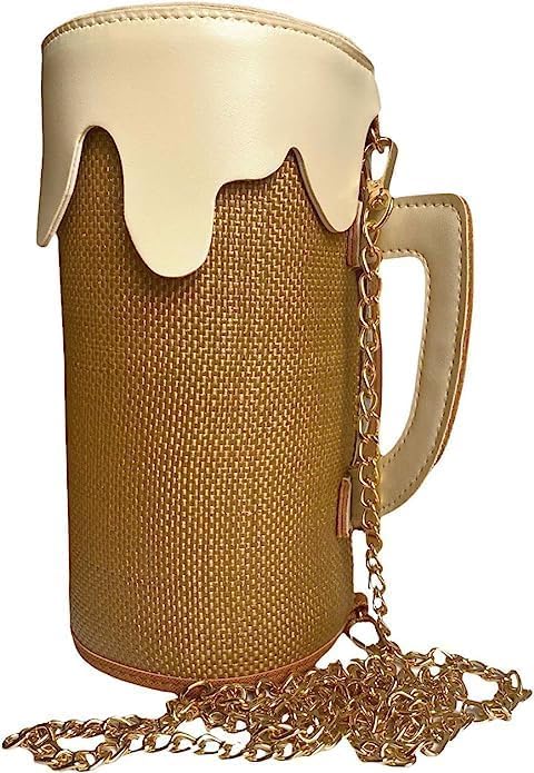 Mei Mass Designer Trachten Tasche Damen - Umhängetasche im Bierkrug Design - Oktober Umhängetasche -