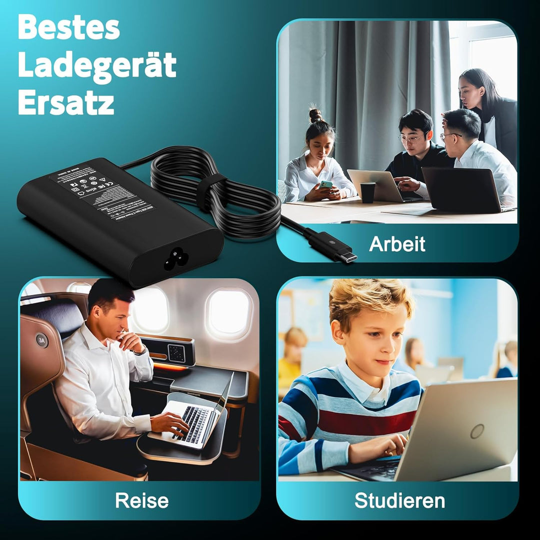 65W USB C Ladekabel Netzteil für Dell Latitude 5520 5420 5290 5285 5179 5480 5400 5310 5320 5410 551