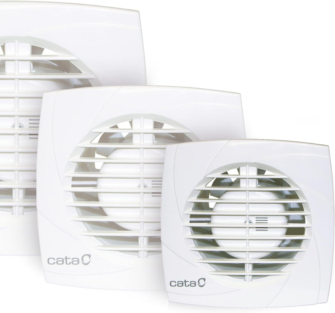 Cata B10 Plus-Badlüfter, 98 m³/h, 10 cm, 2500 U/min, Weiss