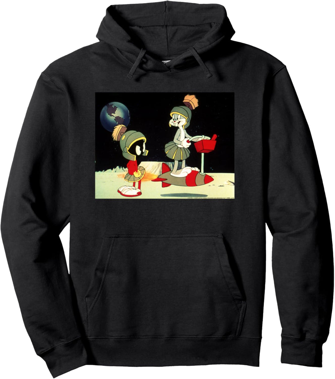 Looney Tunes Bugs Bunny Spaced Pullover Hoodie