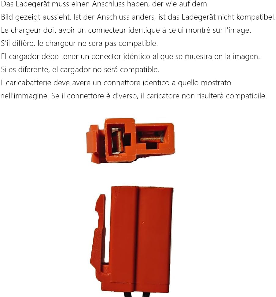 6 Volt Batterieladegerät für Aufsitzspielzeug 6V Kinder Aufsitzauto Ladegerät, 6V Elektroauto Aufsit