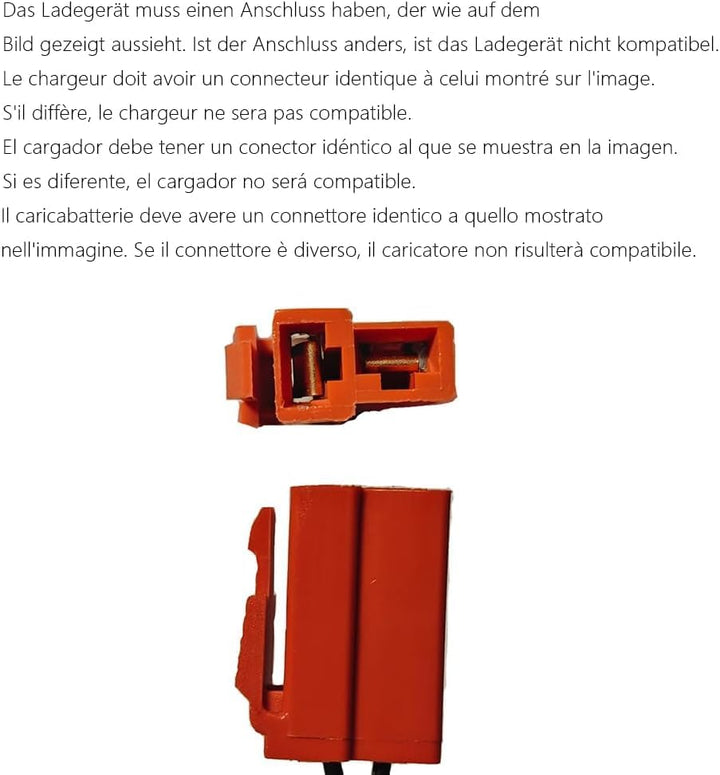 6 Volt Batterieladegerät für Aufsitzspielzeug 6V Kinder Aufsitzauto Ladegerät, 6V Elektroauto Aufsit