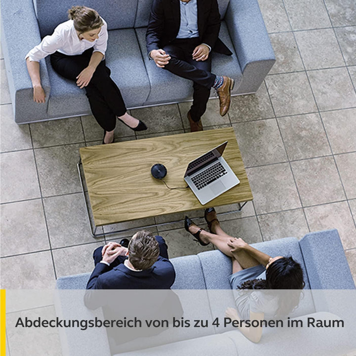 Jabra Speak 510 Konferenzlautsprecher - Microsoft zertifizierter tragbarer Lautsprecher mit USB-Ansc