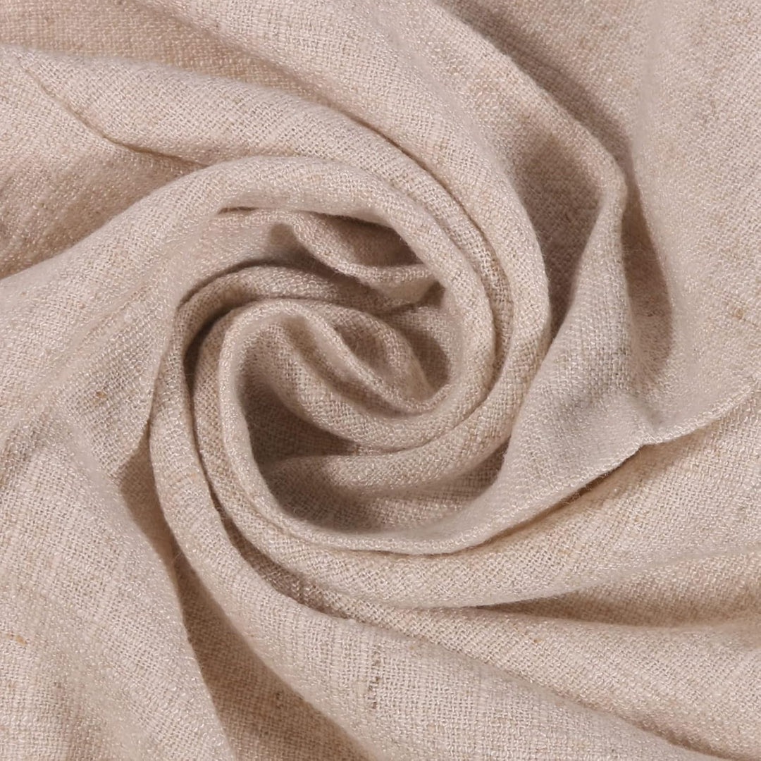 Stoffservietten, 6er Pack Hochwertige Beige Servietten 40x40 cm, Tischdekoration Servietten Hochzeit