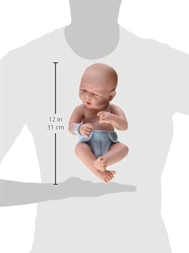 La Newborn Boutique – Realistische 35,6 cm anatomisch korrekte Jungen Baby Puppe – First Tear aus Vy