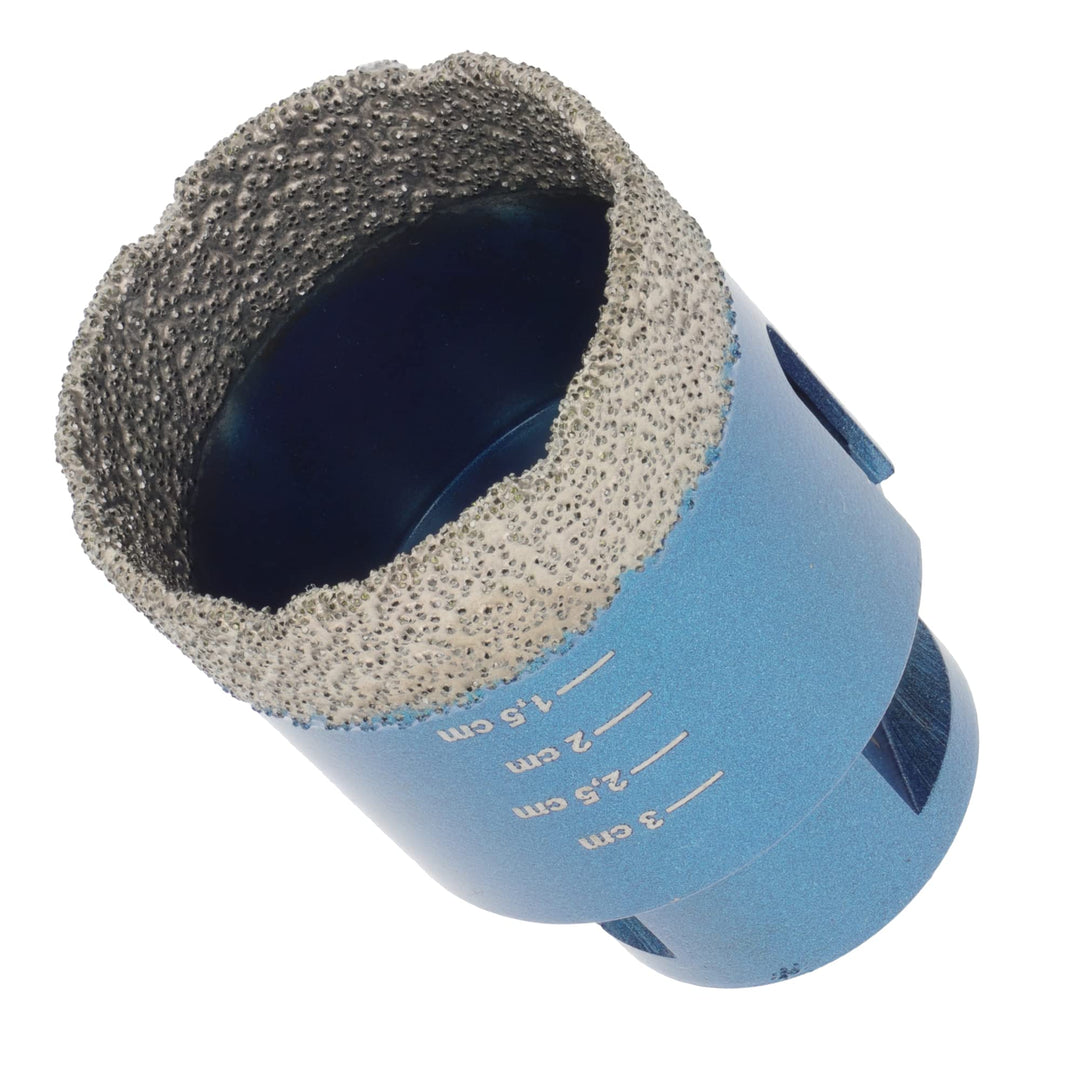 PRODIAMANT Diamant Fliesenbohrer 42mm x M14 trockenbohren in Fliese, Feinsteinzeug, Keramik, Naturst