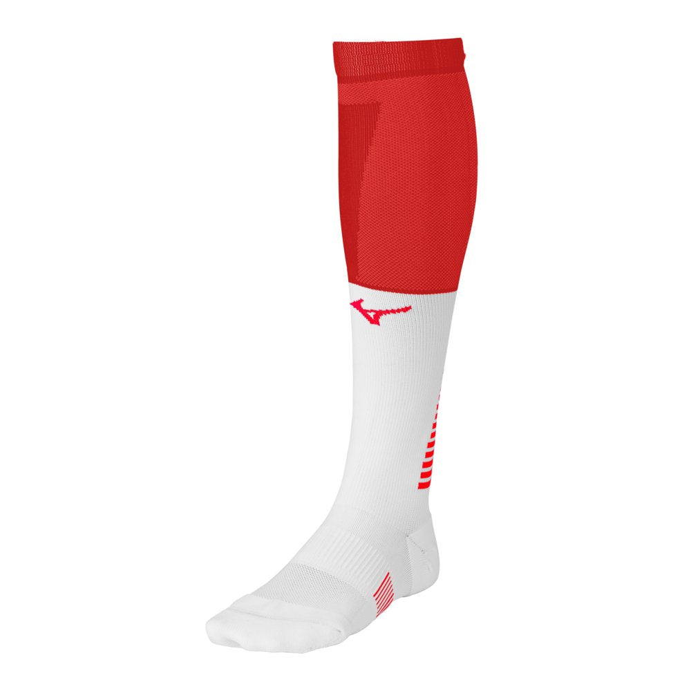 Mizuno Diamond Elite OTC Socke M rot / weiss, M rot / weiß