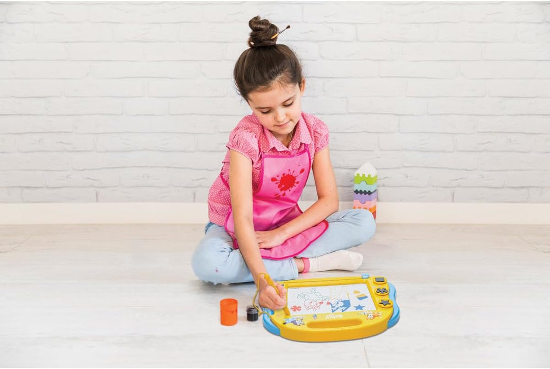 Lexibook, Bluey, mehrfarbiges magnetisches Zeichentablett, künstlerisches Spielzeug für Kinder mit S