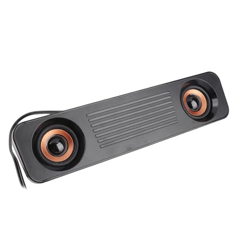 KIMISS Kabelgebundene Soundbar Soundbar mit Subwoofer, ABS, Kabelgebundener Lautsprecher, HiFi-Stere