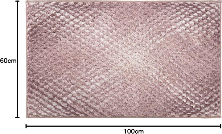 Kleine Wolke Badteppich Cory Old Rose 60x100 cm rosa/pink 60 cm x 100 cm, 60 cm x 100 cm
