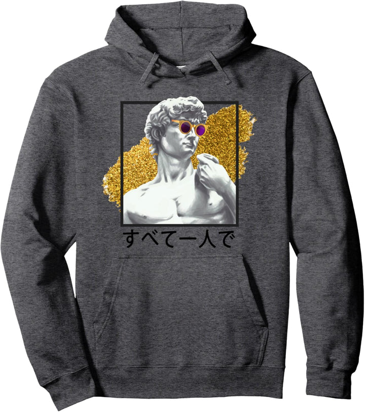 David Michelangelo - ganz allein - Italienische moderne Pullover Hoodie