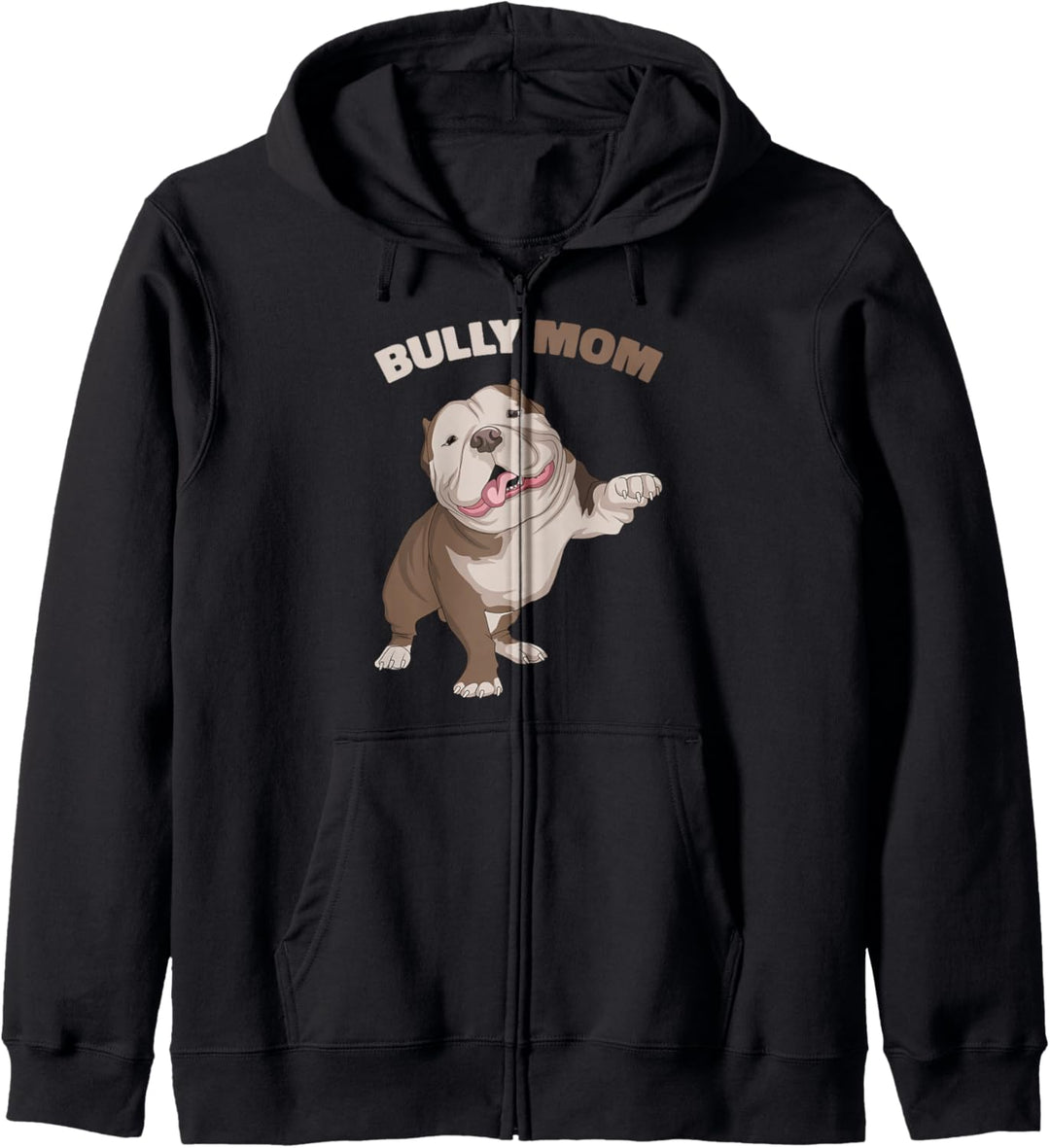 American Bully Mom Hunde Mama Frauen Kapuzenjacke