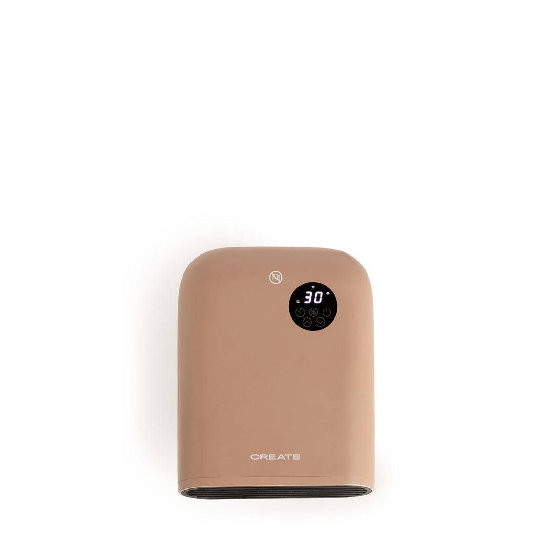 CREATE/WARM WALL/Wand- oder Bodenheizung mit WLAN Mokka/App-Steuerung, bis zu 20m², Öffnungsfenstere