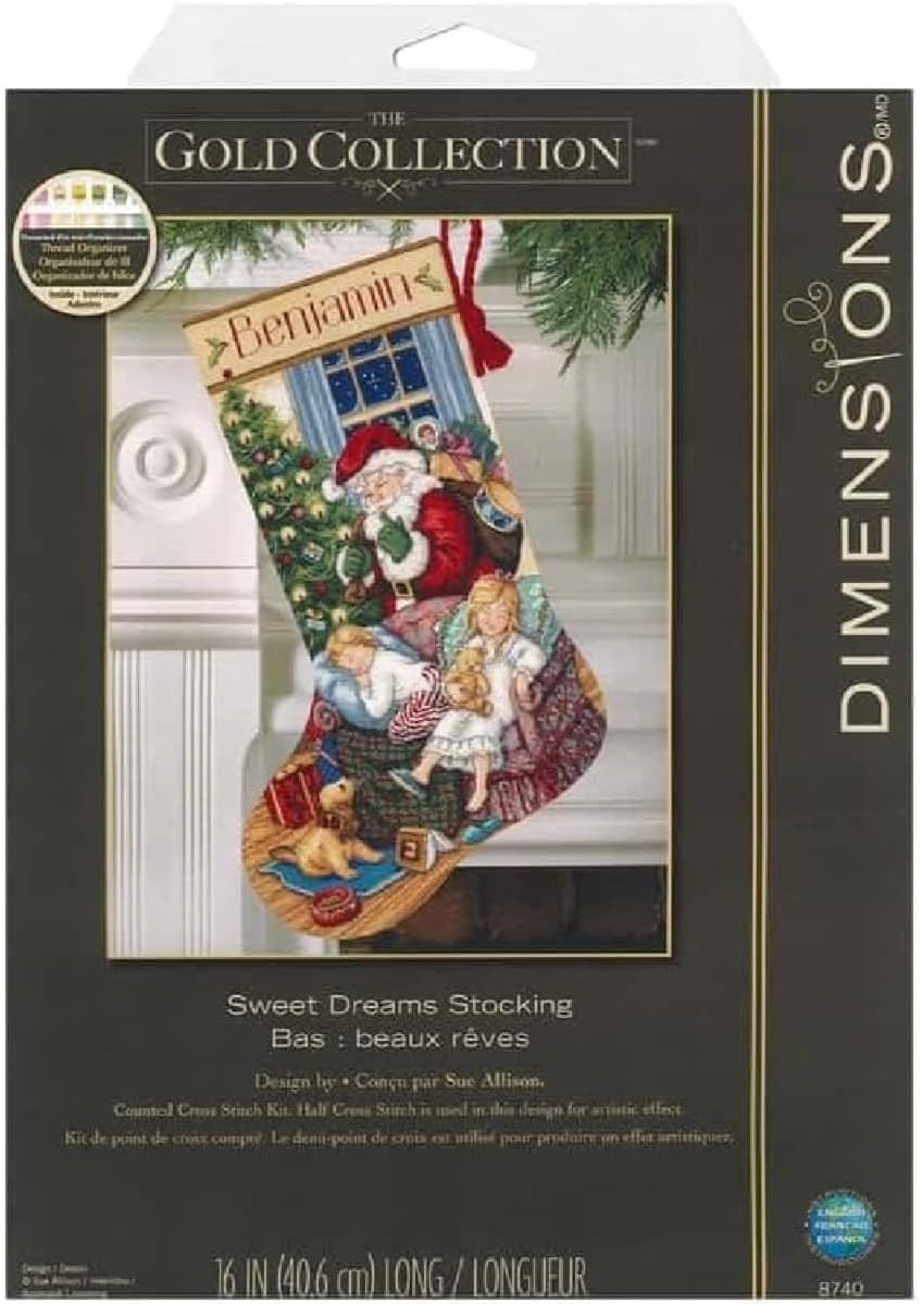 Dimensions D08740 Gold, gezählte Kreuzstich, glatt, süsse Träume