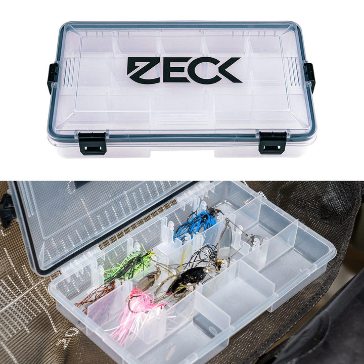 ZECK - Angelbox, Angelzubehör, Kunstköderbox - Spinner- & Bladed Jig Box WP, L