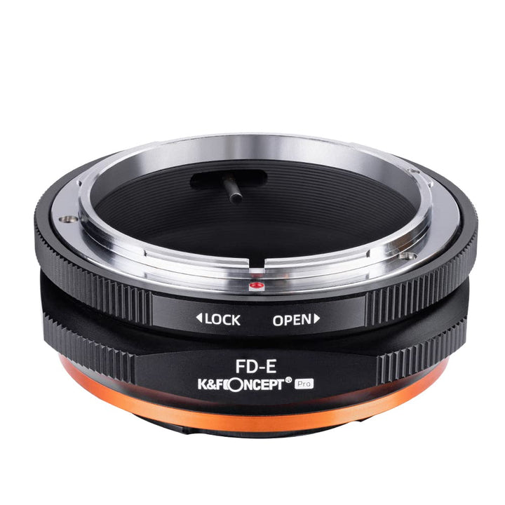 K&F Concept M13105 FD-NEX Hochpräziser Objektivadapter Canon FD Adapterring für Canon FD Objektiv au