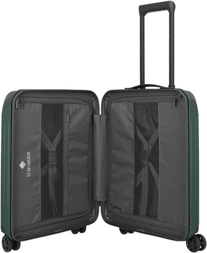 Travelite Handgepäck Koffer DYNAMIIC Grösse S, 55x40x20 cm, 2,9 kg, leicht Handgepäck Trolley (55 x
