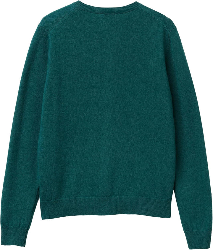 United Colors of Benetton Damen Koreanisches LANGARMTRIKOT XS Grün, XS Grün