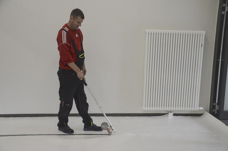 Klebebandabroller Taperoller mit Verlängerung für 50 mm Klebebandrollen