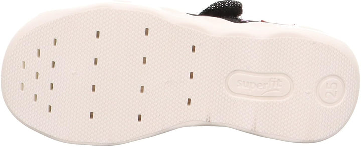 Superfit BUBBLE Hausschuhe 1-006271 Mädchen 23 EU Schwarz 0030, 23 EU Schwarz 0030