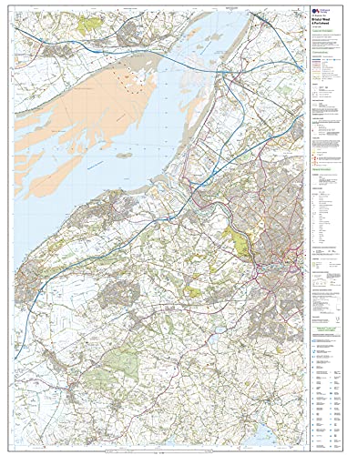 Bristol West and Portishead (OS Explorer Map, Band 154), Karte