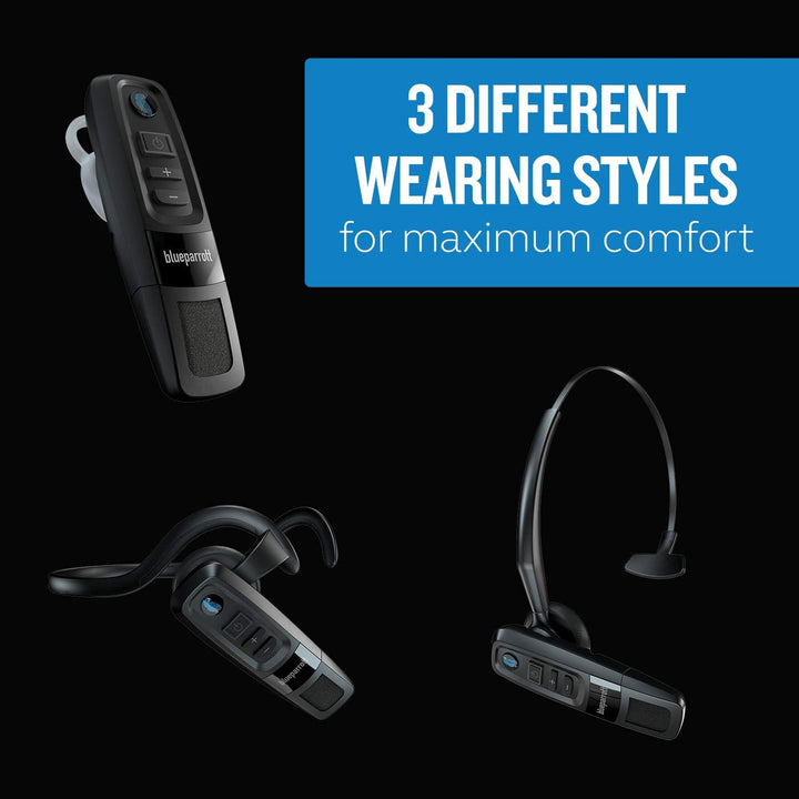 BlueParrott C300-XT Bluetooth Headset mit Geräuschunterdrückung – Freisprecheinrichtung, Kabelloses