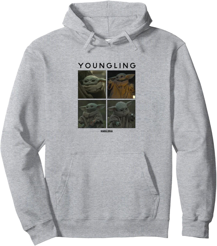 Star Wars: The Mandalorian The Child Youngling Panels R13 Pullover Hoodie