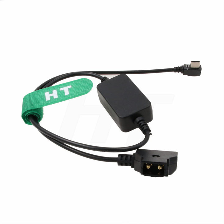 HangTon Stromkabel P-TAP D-Tap auf USB Typ C, 5 V, 3 A, geregelt, 61 cm (24 Zoll) für Tablet-Telefon