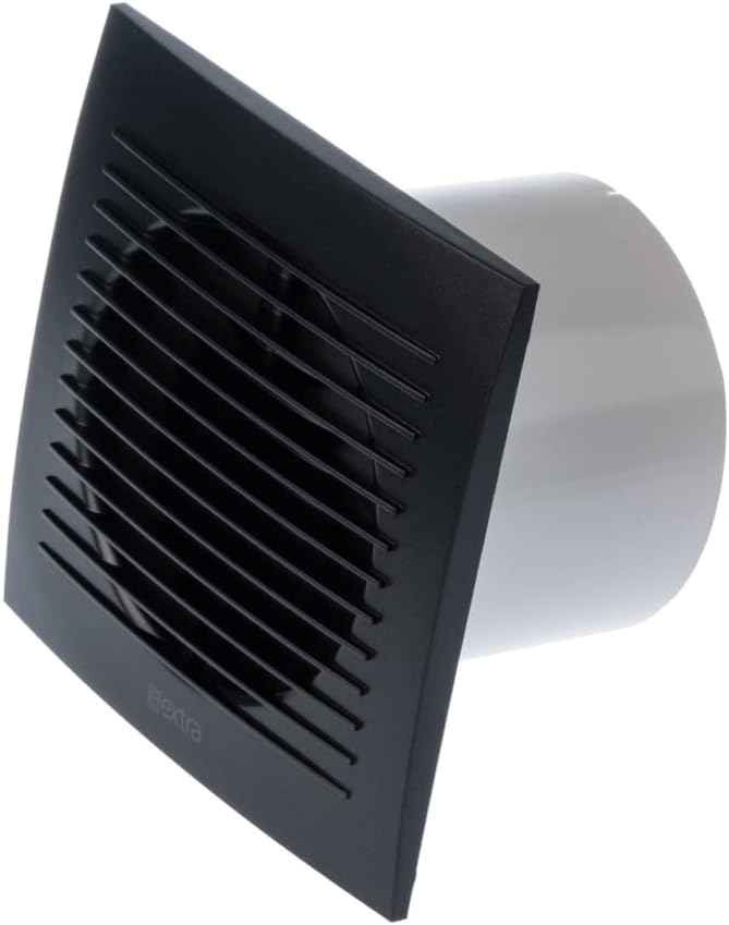 EUROPLAST Ø 100mm Badlüfter Wandlüfter Ventilator Wandventilator Abluftventilator - Kunststoff - Ant